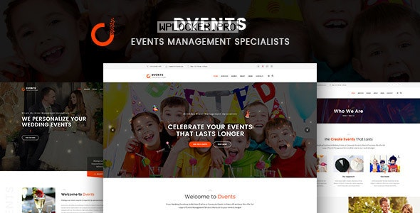 Dvents v1.2.4 – Events Management Companies and Agencies WordPress Theme