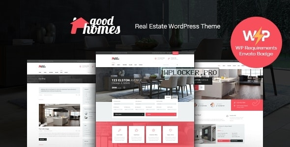 Good Homes v1.3.5 – A Contemporary Real Estate Theme