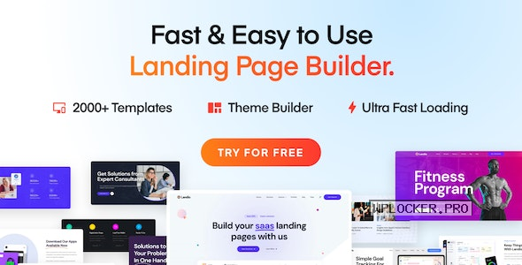 Landio v1.2.8 – Multi-Purpose Landing Page WordPress Theme