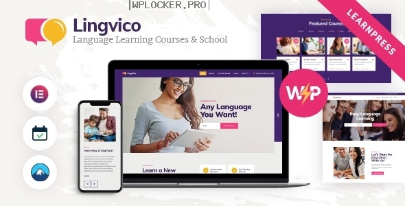 Lingvico v1.0.6 – Language Center & Training Courses WordPress Theme
