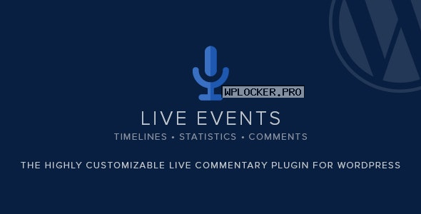 Live Events v1.31 – Premium Plugin
