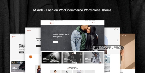 M.Anh v1.2 – Fashion WooCoommerce WordPress Theme