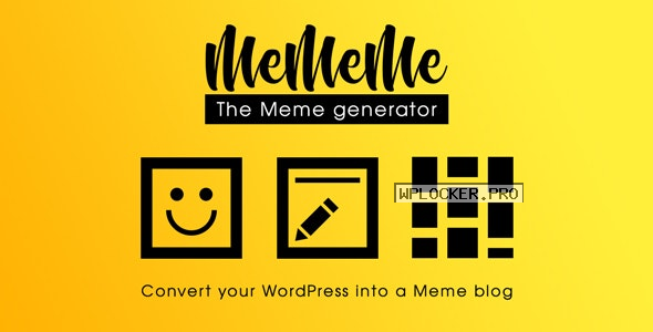MeMeMe v2.0.5 – The Meme Generator | WP Plugin