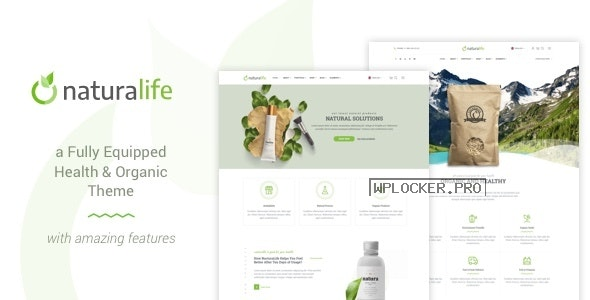 NaturaLife v1.9.11 – Health & Organic WordPress Theme
