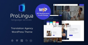 ProLingua v1.1.3 – Translation Services WordPress Theme