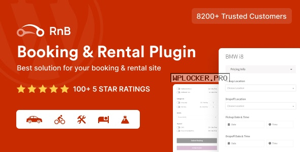 RnB v13.0.2 – WooCommerce Rental & Bookings System
