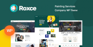 Roxce v1.0.8 – Painting Services WordPress Theme