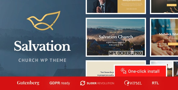 Salvation v1.1.5 – Church & Religion WP Theme