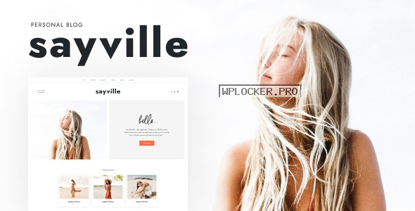 Sayville v1.1.0 – WordPress Blog Theme