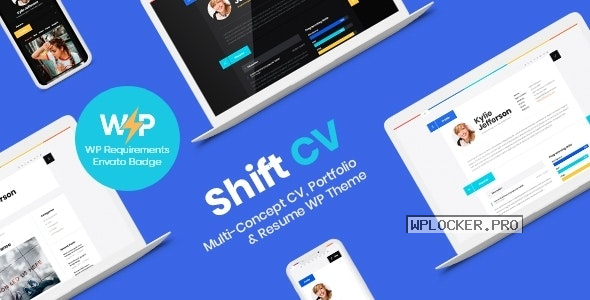 ShiftCV v3.0.6 – Blog Resume Portfolio WordPress