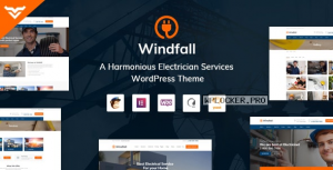 Windfall v1.4.2 – Electrician Services WordPress Theme