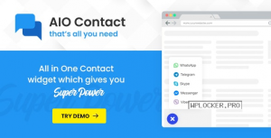 AIO Contact v2.4.1 – All in One Contact Widget