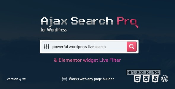 Ajax Search Pro for WordPress v4.22.5