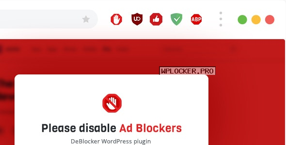 DeBlocker v3.2.1 – Anti AdBlock for WordPress