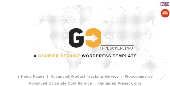 GO Courier v2.5.2 – Delivery Transport WordPress Theme
