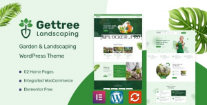 Gettree v1.0.7 – Garden & Landscaping WordPress Theme