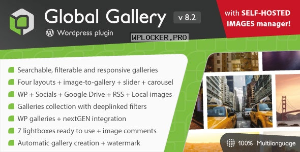 Global Gallery v8.2.0 – WordPress Responsive Gallery