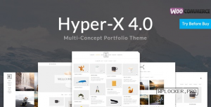HyperX v4.9.9.2 – Portfolio for Freelancers & Agencies