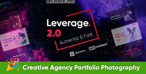 Leverage v2.1.9 – Creative Agency & Portfolio WordPress Theme
