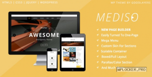 Mediso v1.3.6 – Corporate / One-Page / Blogging WP Theme