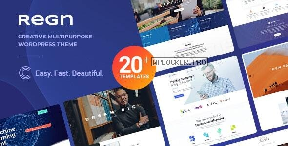 Regn v1.2.3 – Modern Multi-Purpose WordPress Theme