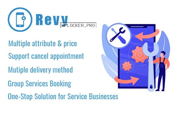 Revy v1.11 – WordPress booking system for repair service industries