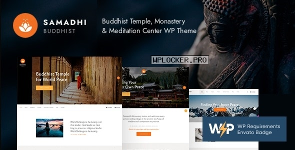Samadhi v1.0.5 – Oriental Buddhist Temple WordPress Theme