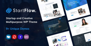 Start Flow v1.19 – Startup and Creative Multipurpose WordPress Theme