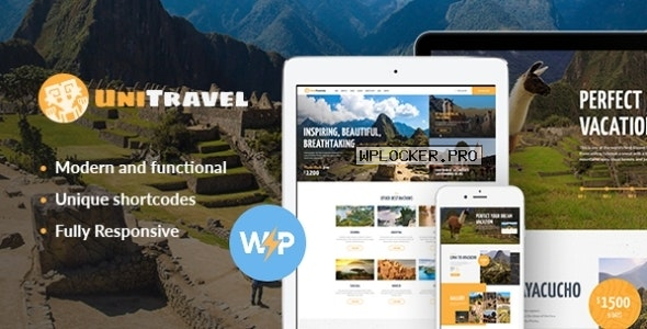 UniTravel v1.2.6 – Travel Agency & Tourism Bureau WordPress Theme