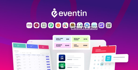 WP Eventin v3.3.1 – Events Manager & Tickets Selling Plugin for WooCommerce