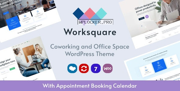 Worksquare v1.12 – Coworking and Office Space WordPress Theme