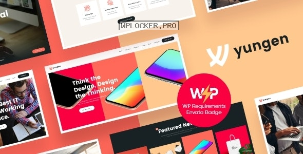 Yungen v1.0.4 – Modern Digital Agency Business WordPress Theme