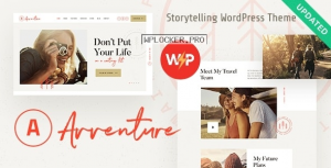 Avventure v1.1.5 – Personal Travel & Lifestyle Blog WordPress Theme