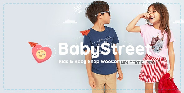 BabyStreet v1.5.9 – WooCommerce Theme for Kids Stores and Baby Shops Clothes and Toys