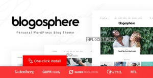 Blogosphere v1.1.1 – Multipurpose Blogging Theme