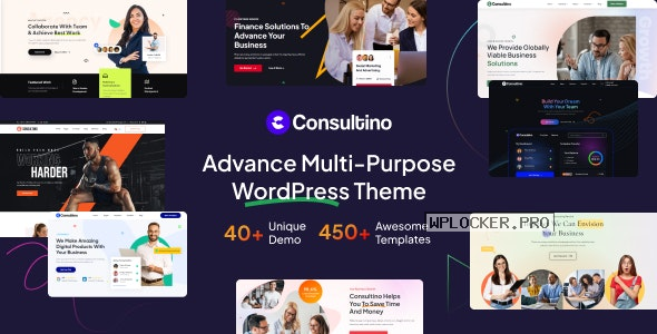 Consultino v1.0 – Multipurpose WordPress Theme