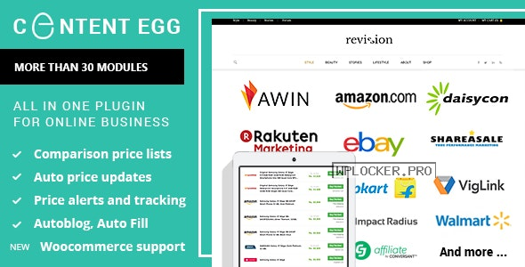 Content Egg v10.7.1 – all in one plugin for Affiliate NULLED