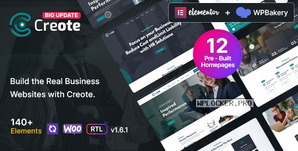 Creote v1.6.1 – Consulting Business WordPress Theme
