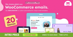Email Creator v1.0.10 – WooCommerce Email Template Customizer