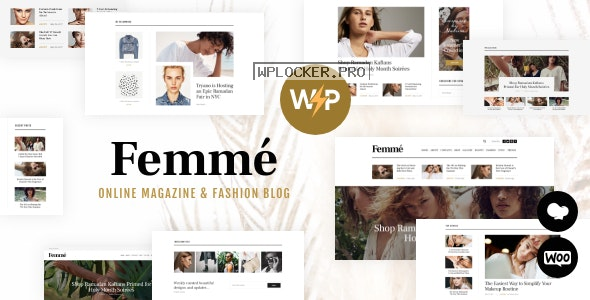 Femme v1.3.4 – An Online Magazine & Fashion Blog WordPress Theme