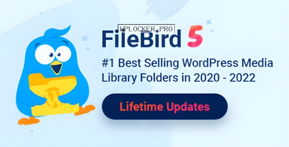 FileBird v5.0.7 – Media Library Foldersnulled