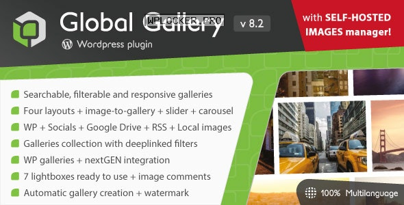 Global Gallery v8.2.1 – WordPress Responsive Gallery