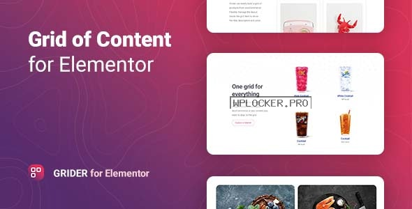 Grider v1.0.3 – Grid of Content and Products for Elementor