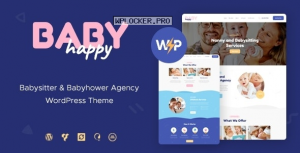 Happy Baby v1.2.5 – Nanny & Babysitting Services WordPress Theme