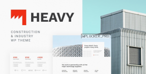 Heavy v1.0.7 – Industrial WordPress Theme