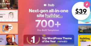 Hub v3.0.1 – Responsive Multi-Purpose WordPress Theme NULLED