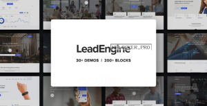 LeadEngine v3.7 – Multi-Purpose Theme with Page Builder NULLEDnulled