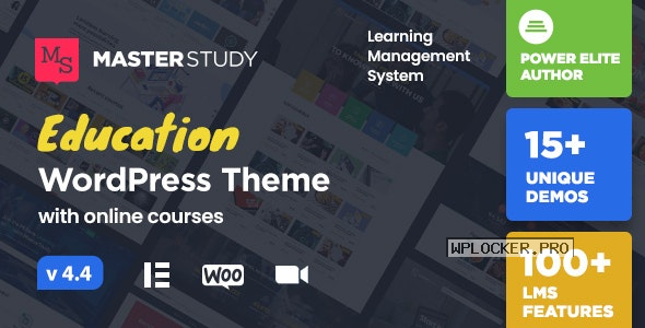 Masterstudy v4.5.4 – Education WordPress Theme