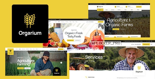 Orgarium v1.0.2 – Agriculture & Organic Farm WordPress Theme