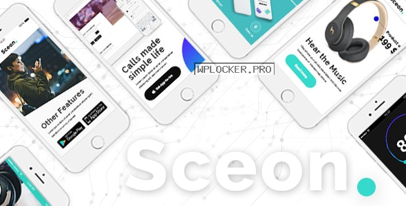 Sceon v1.5 – App Landing Page & Startup Theme